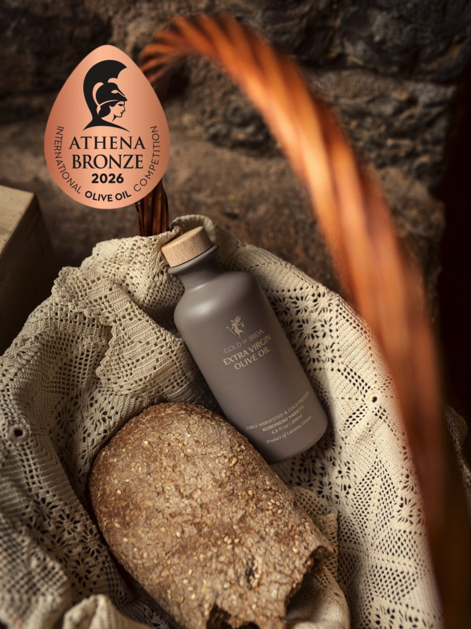Gold of Irida Koroneiki Premium Extra Virgin Olive Oil Awarded Bronze at the ATHENA International Olive Oil Competition 2026